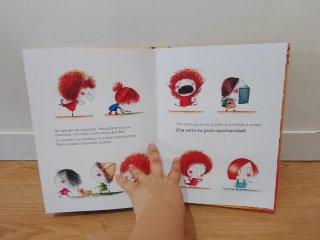 Libro infantil  Pequeña monstruo
