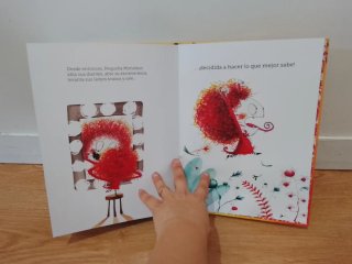 Libro infantil  Pequeña monstruo