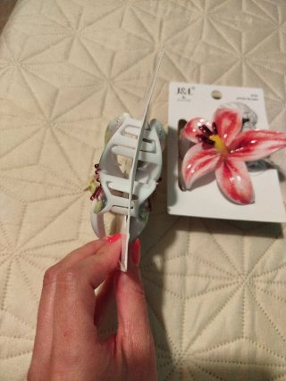 Pinza de pelo flor J&L