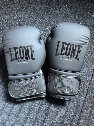 Guantes Boxeo Leone 1947 Black Edition