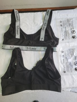 Lote 2 Tops Negros Talla L Nuevos