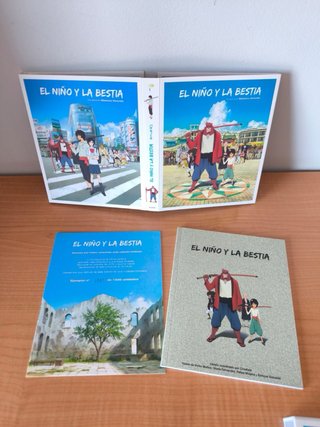 El Niño y la Bestia Edición Limitada Blu-ray DVD C
