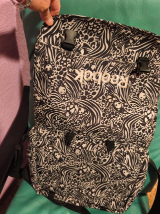 Bolsa Reebok multicolor compartimentos