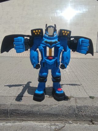 Robot Batman Azul Juguete