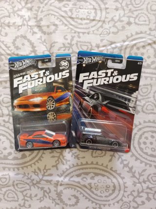 Lote/Pack 2 Hot Wheels Fast & Furious