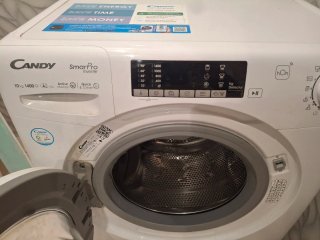 Lavadora Candy 10kg 1400 rpm Se ha usado 2 veces