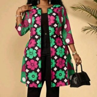 Vestido estampado floral tallas 52/54/56