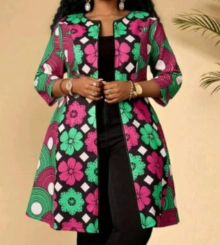 Vestido estampado floral tallas 52/54/56