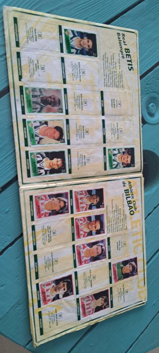 Álbum Fútbol Liga 96-97 Bollycao Incompleto