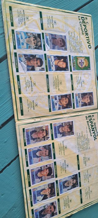 Álbum Fútbol Liga 96-97 Bollycao Incompleto