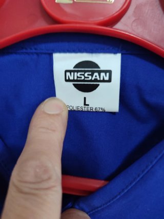 Camisa Azul Nissan Talla