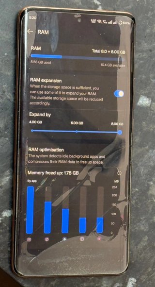 Realme 256GB Beige/Dorado 8GB RAM
