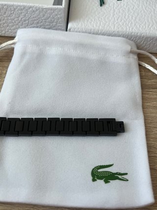 Pulsera Lacoste Negra