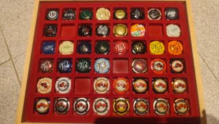 Lote de chapas de cava