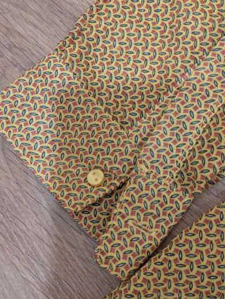 Camisa estampada manga larga