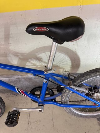 Bicicleta infantil Decathlon azul