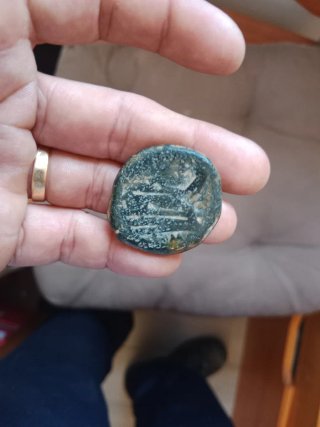 Moneda Antigua Republicana Gran Módulo Jano