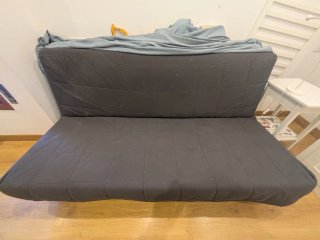 Sofá Cama IKEA BEDDINGE Gris