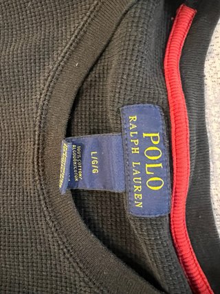 Maglione Polo Ralph Lauren Nero Taglia L