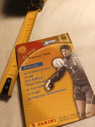 Cartolina Calciatore Italia Azzurri