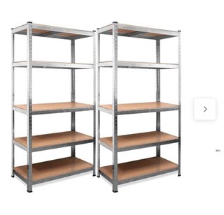 2 Estanterías Metálicas 180x90x40