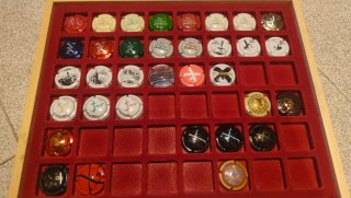 Lote de chapas de cava