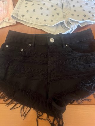 Shorts vaqueros rotos talla 34