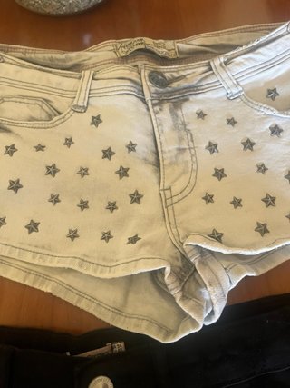Shorts vaqueros rotos talla 34