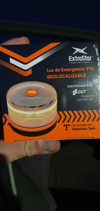 Luz de Emergencia V16 Geolocalizable ExtraStar