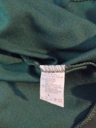 Chaqueta torera verde adornos metálicos