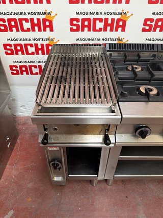PARRILLA + COCINA + PLANCHA CROMO GAS OCASION !!!!