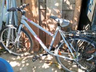 Bicicleta blanca