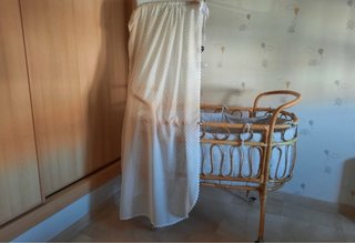 Cuna moisés de mimbre/ratán