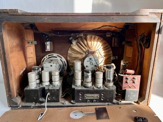 Radio Philips 758U Válvulas