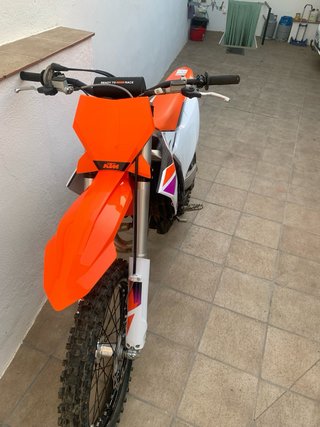 KTM 125 SX 2024 Motocross Naranja