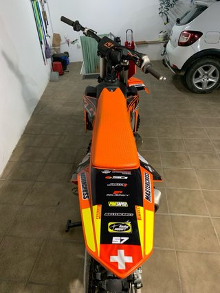 KTM 125 SX 2024 Motocross Naranja