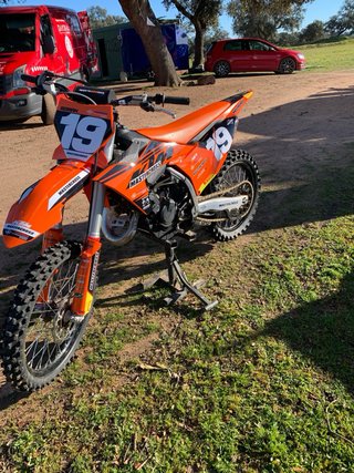KTM 125 SX 2024 Motocross Naranja