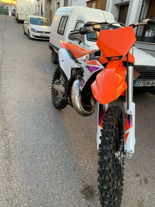 KTM 125 SX 2024 Motocross Naranja