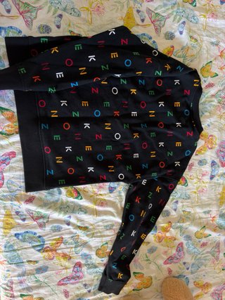 Sudadera Kenzo infantil con logo multicolor