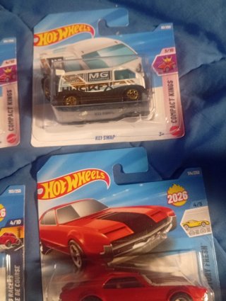 Lote 4 coches Hot Wheels