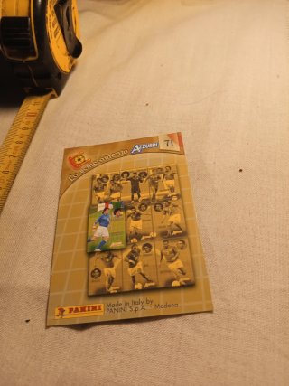 Figurina Calciatore Italia Azzurri