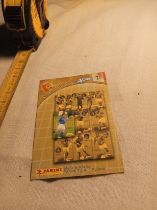 Figurina Calciatore Italia Azzurri