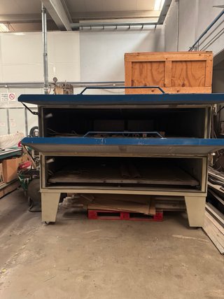Horno Laminar Vidrio Piroval 4x2m