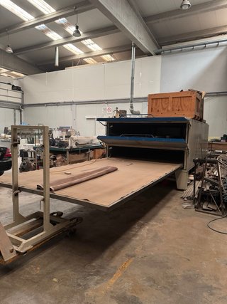 Horno Laminar Vidrio Piroval 4x2m