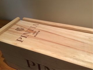 Scatola in legno magnum con coperchio scorrevole molto robusta