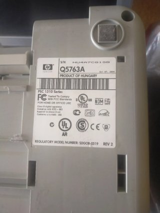 Impresora HP PSC 1315 Multifunción