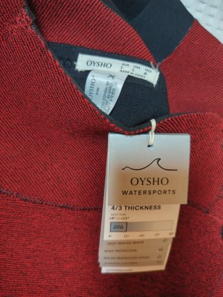 Traje Neopreno 4/3 MUJER. OYSHO. Talla L.