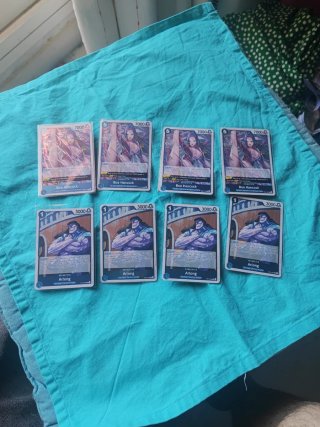 4x Arlong y 4x Boa Hancock One Piece TCG