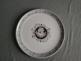 Prato Belle Époque Porcelana 31,5 cm
