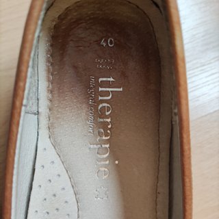 Mocasines piel blancos T40